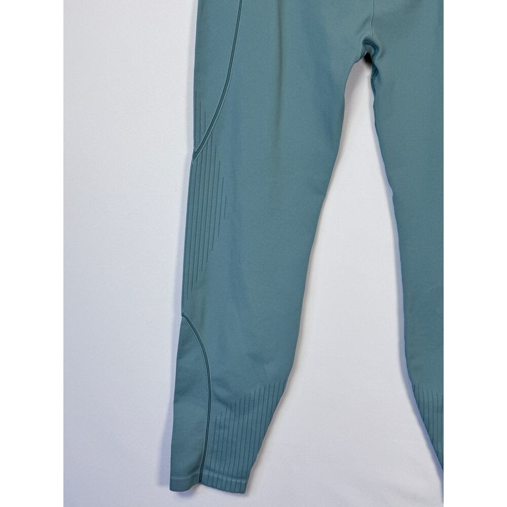 H&M Move Womens Teal High Rise Shaping Workout Leggings Size XL - Picture 5 of 8